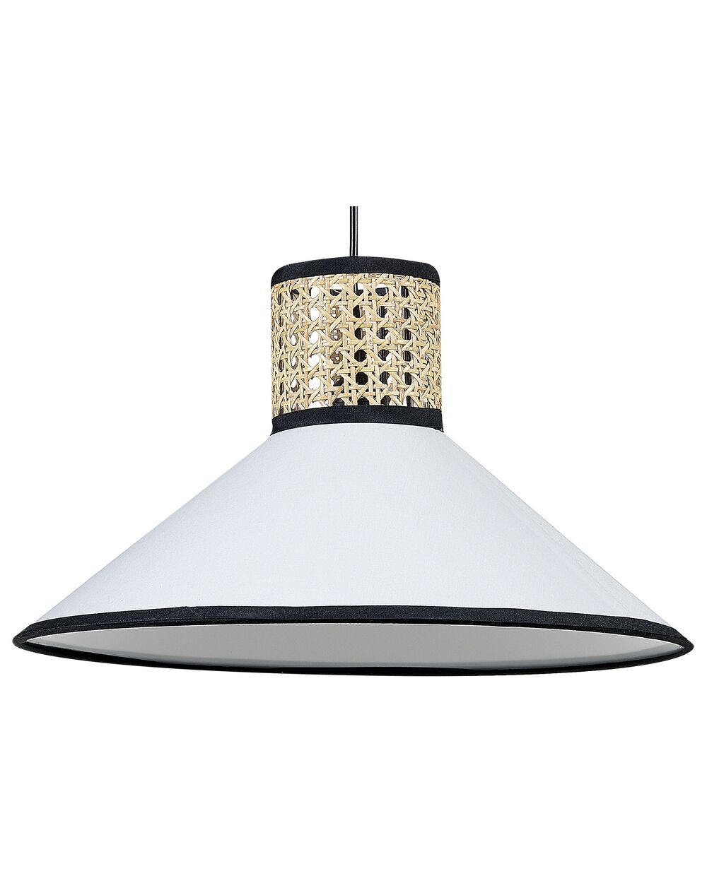 Pendant Lamp MANTUA Rattan White