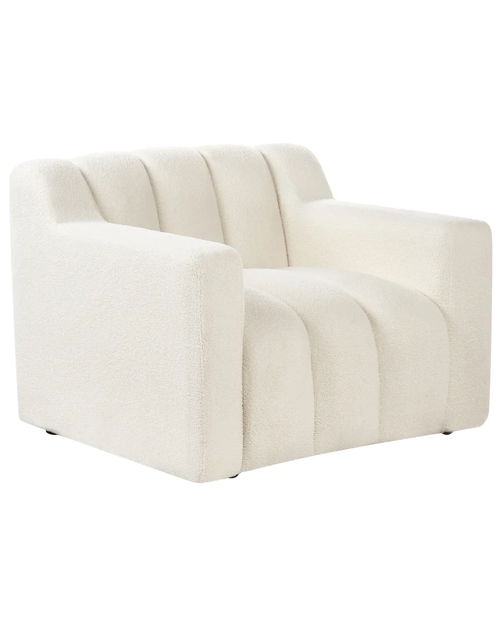 Sessel AGERUP Bouclé Cremeweiß_959529