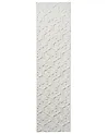 Teppich GANNETT Cremeweiß 80 x 300 cm
