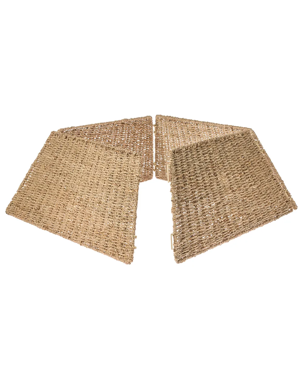 Weihnachtsbaumkragen MISTEL 59 cm Seegras Naturfarben_1011344