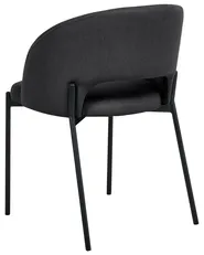 Esszimmerstuhl 2er Set PENNY Stoff Schwarz_1007366