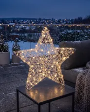 Outdoor Decoration LED MADUM 50 cm Star Silver_1145575