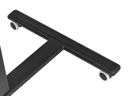 Laptoptisch manuell höhenverstellbar ACADEMIA 65 cm 48 cm mit Rädern Dunkelbraun_946131