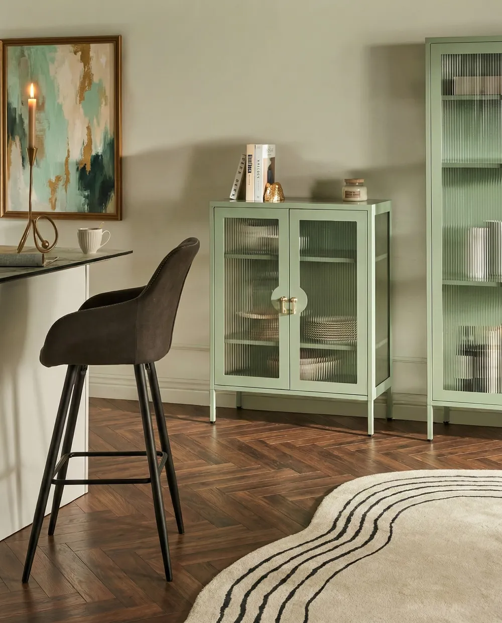 Büroschrank GLEORA Metall Mintgrün_1046428