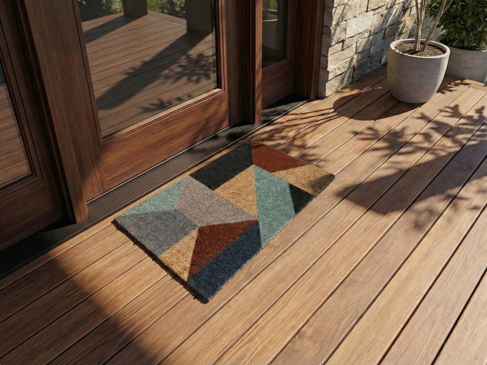 Doormat KIPMIK Multicolour 45 x 75 cm Coir