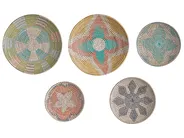 Set of Hanging Decorations SONLA Seagrass 45/35/30 cm Multicolour_885897