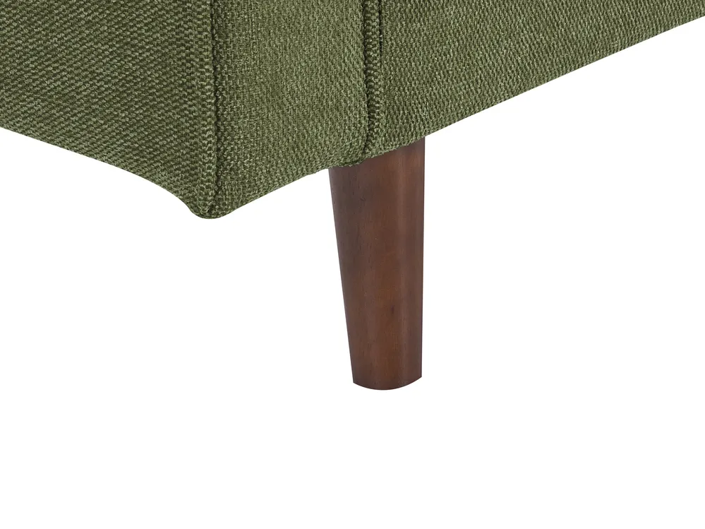 Sofa 2-Sitzer NURMO Stoff Dunkelgrün_896021