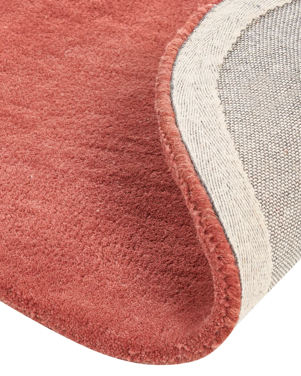Teppich SINJUWI Rot ø 140 cm Wolle_1037025