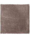Zottelteppich EVREN Hellbraun 200 x 200 cm