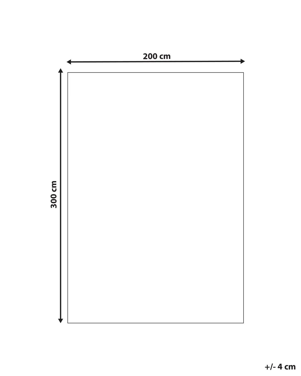 Teppich KARGIL Cremeweiß 200 x 300 cm Wolle_1068837