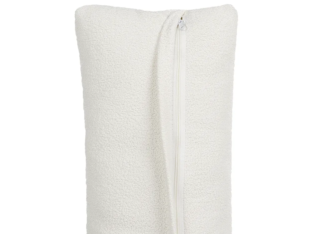 Modul Ecksofa 3-Sitzer HELLNAR Bouclé Cremeweiß rechtsseitig_911390