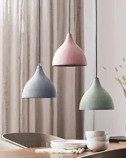 Pendant Lamp LAMBRO Concrete Light Grey_815328