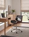 Desk Chair TOTOWA Faux Leather Black