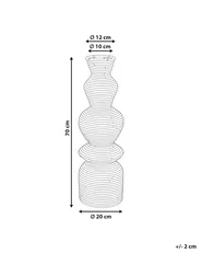 Dekovase NUORO 70 cm Rattan Naturfarben_1077391