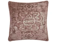 Lot de 2 coussins décoratifs VAKAYAR 45 x 45 cm Coton Rose Motif floral_768853