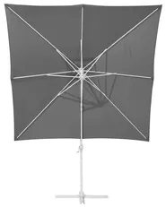 Ampelschirm 250 cm MONZA Dunkelgrau_699819