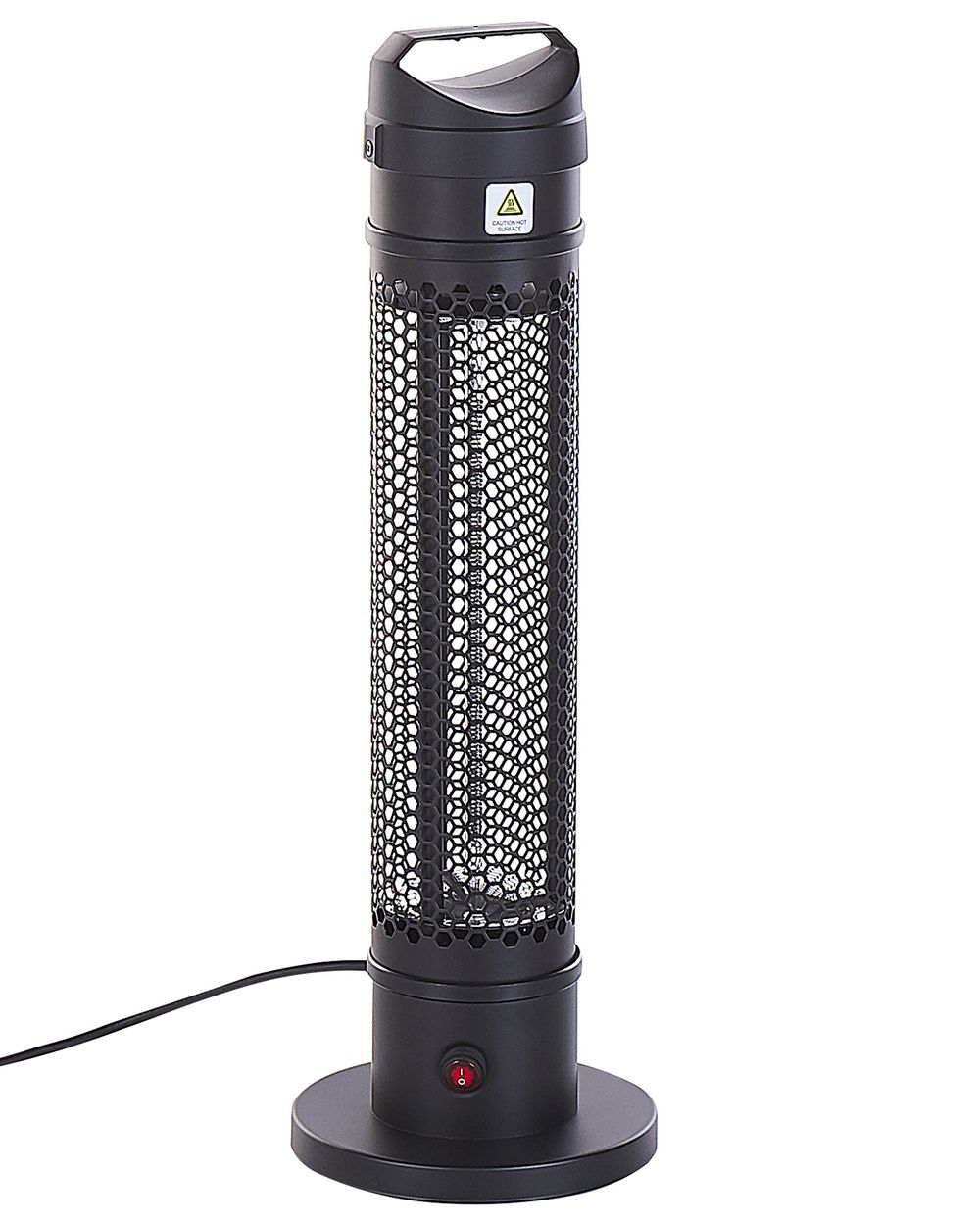 Chauffage de terrasse infrarouge autoportant KRAKATOA 1000 W Noir