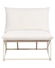 Stuhl mit Sitzkissen PICO Metall Hellbeige_1012896