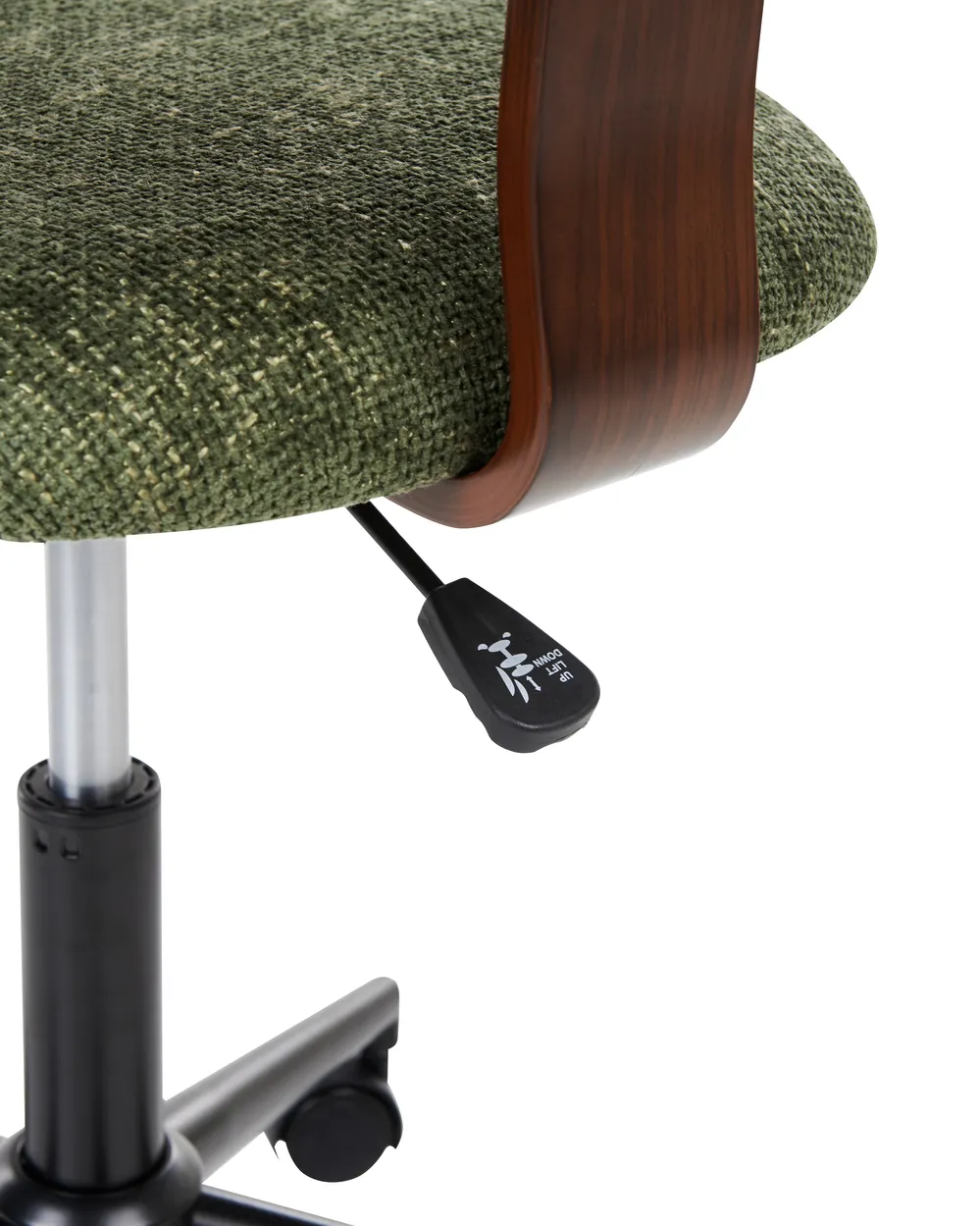 Desk Chair GUNNISON Fabric Green_962786