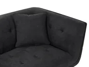 Sofa 2-Sitzer HABO Stoff Schwarz_1085453