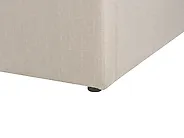 Ottoman Bed without Headboard DINAN Fabric Taupe 120 x 200 cm (EU Small Double)_1187475