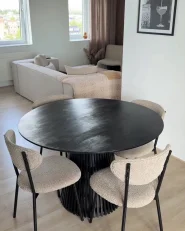 Esstisch YARRA Dunkelbraun 120 cm 120 cm_1175701