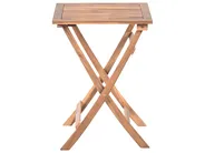 Bistro Set CONIOLO Akazienholz Braun / Schwarz_987011