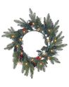 Weihnachtskranz LED WHITEHORN 50 cm Dunkelgrün