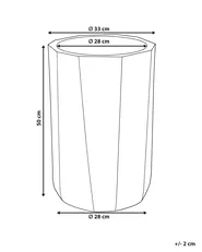 Plant Pot LAVANTTAL 33 cm Taupe_1161843