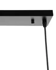 Hängeleuchte BAYAS Metall Schwarz_695135