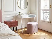 Storage Pouffe RICHLAND Velvet Pink_1194717