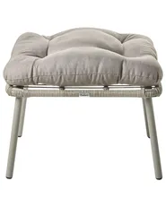Gartenstuhl MURANO Polyrattan Grau_999805