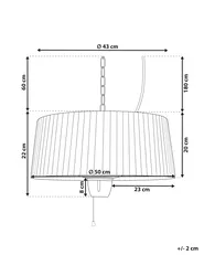 Infrarot-Deckenheizstrahler ASCEA 1.500 W Hellgrau_968141
