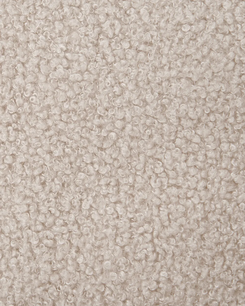 Fauteuil NARILLA Bouclé Beige_1161113