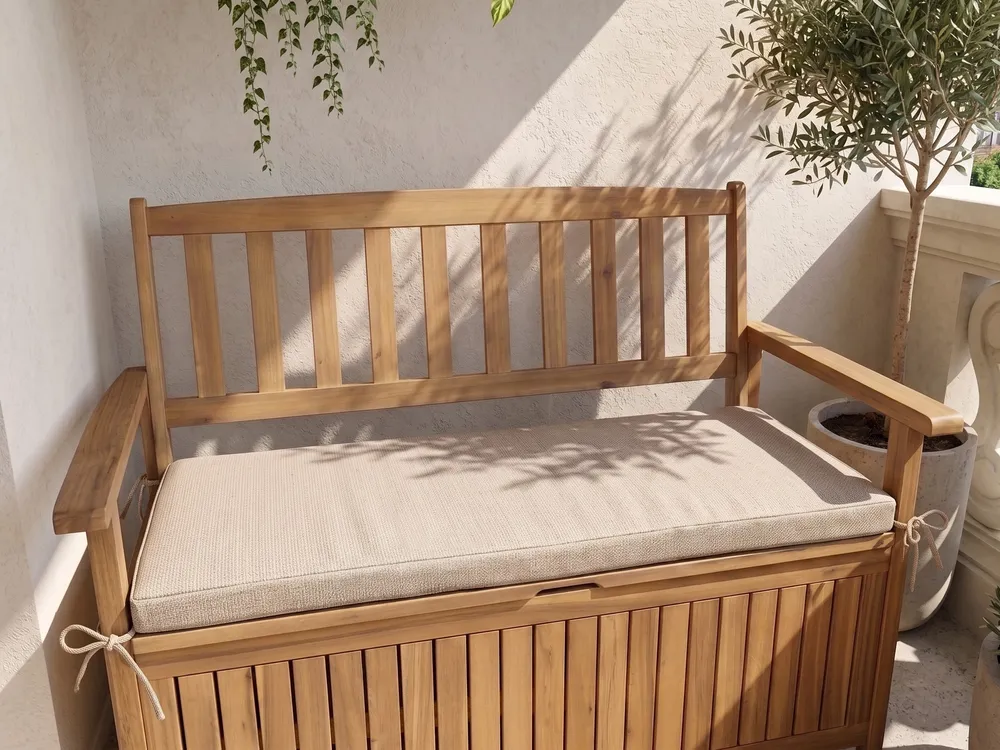 Bankauflage SOVANA 108 x 45 cm Beige