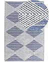 Teppich DATCA Blau 160 x 230 cm Wolle