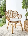 Pfauenstuhl FLORENTINE II Rattan Naturfarben