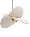 Hängeleuchte MASCOTA Leinen Beige