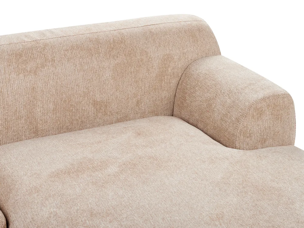 Ecksofa 3-Sitzer HOLT Stoff Beige linksseitig_960585