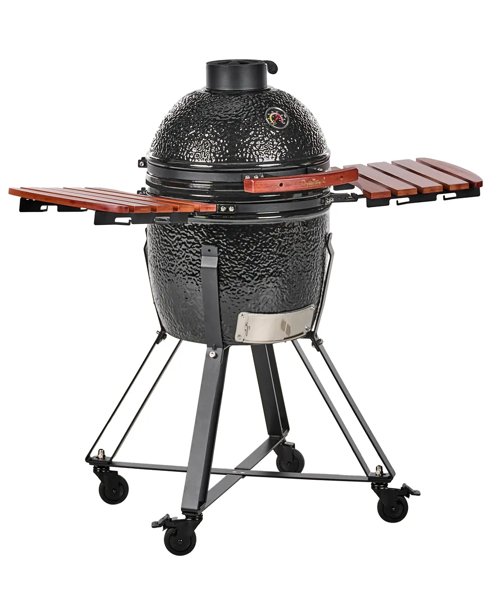 Holzkohlegrill KAMADO Keramik Schwarz_1007613