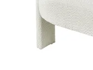 Sofa Set 4-Sitzer BUREA Chenillegewebe Cremeweiß_1072818