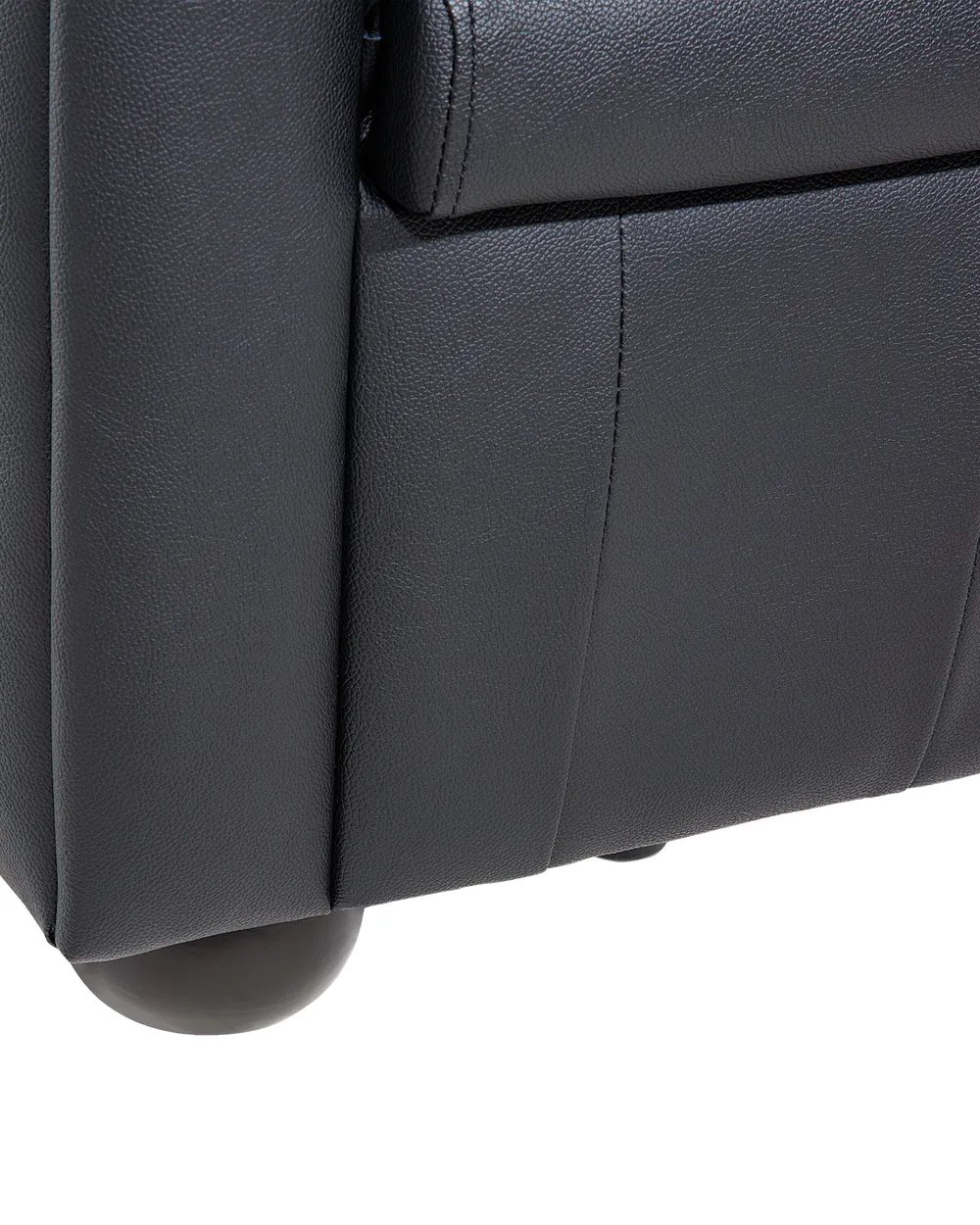 Sessel CHESTERFIELD Echtleder Schwarz_538650