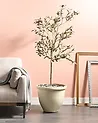 Blumenkübel TESALIA 49 cm Hellbeige