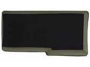 Corner Sofa 3 Seater ELVENES Velvet Dark Green Right Hand_966779