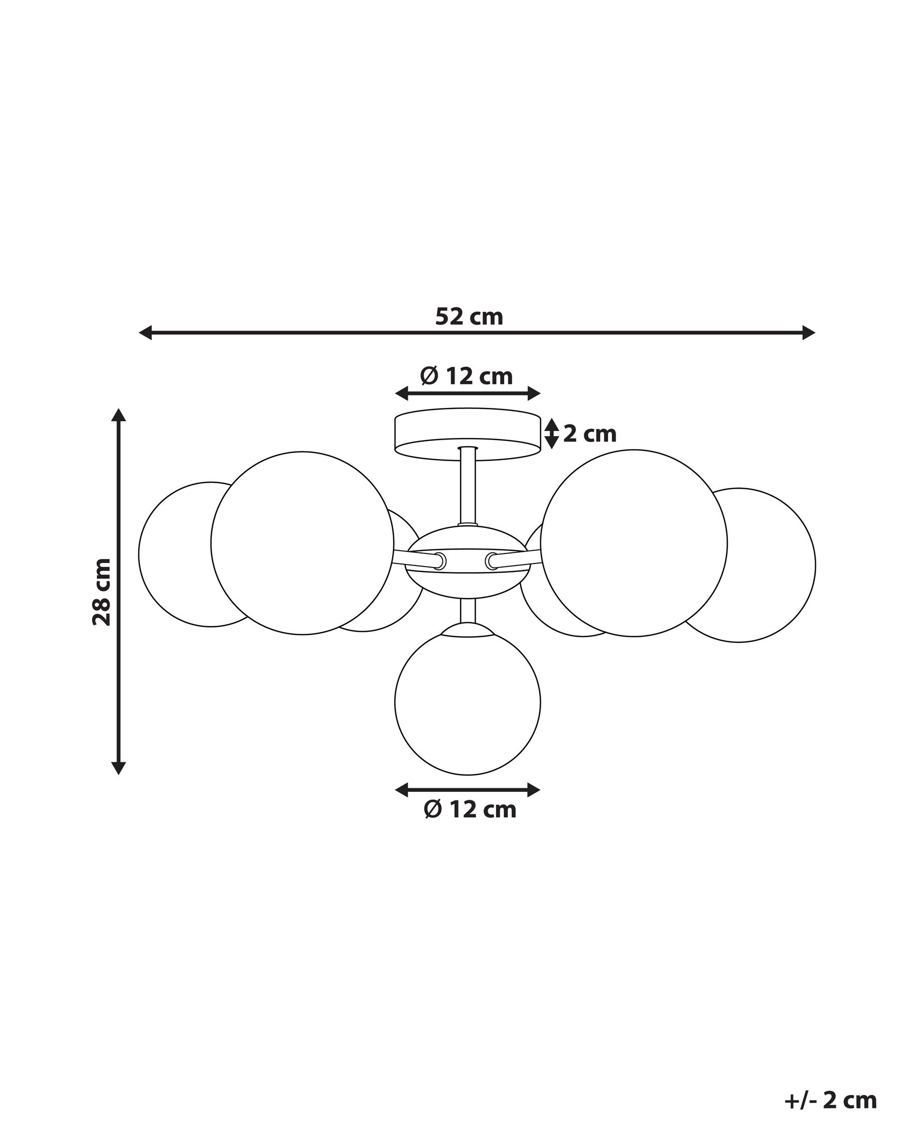 Ceiling Lamp ANADYR Glass Blue_943083