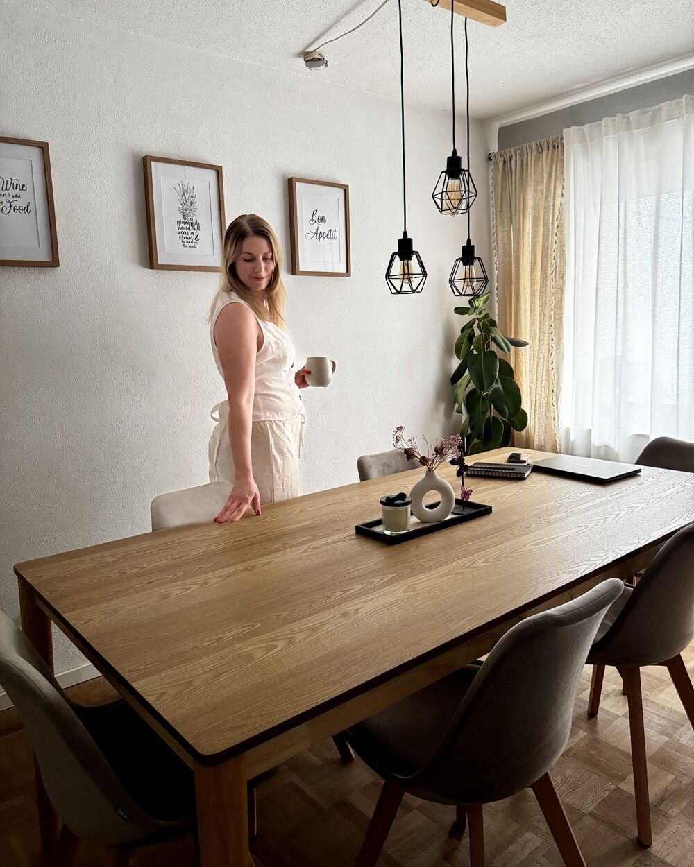 Morbylanga Tavolo E Sedie Legno Ikea Set Di Sedie Da Pranzo DAKOTA