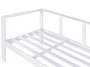 Garten Ecksofa mit Tisch 5-Sitzer MESSINA Metall Grün linksseitig_929589