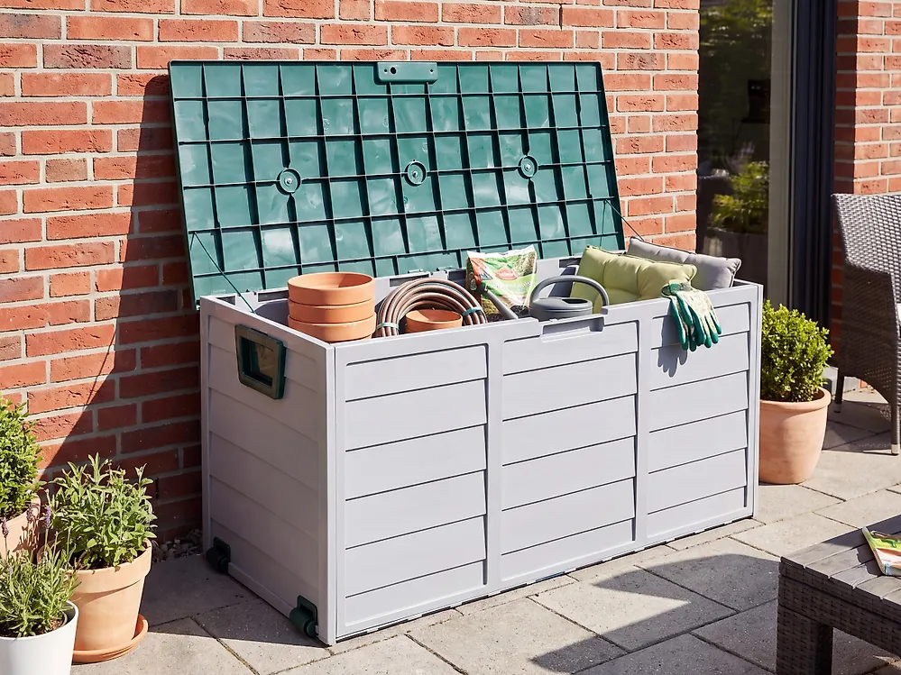 Aufbewahrungsbox LOCARNO 112 cm 50 cm Grün
