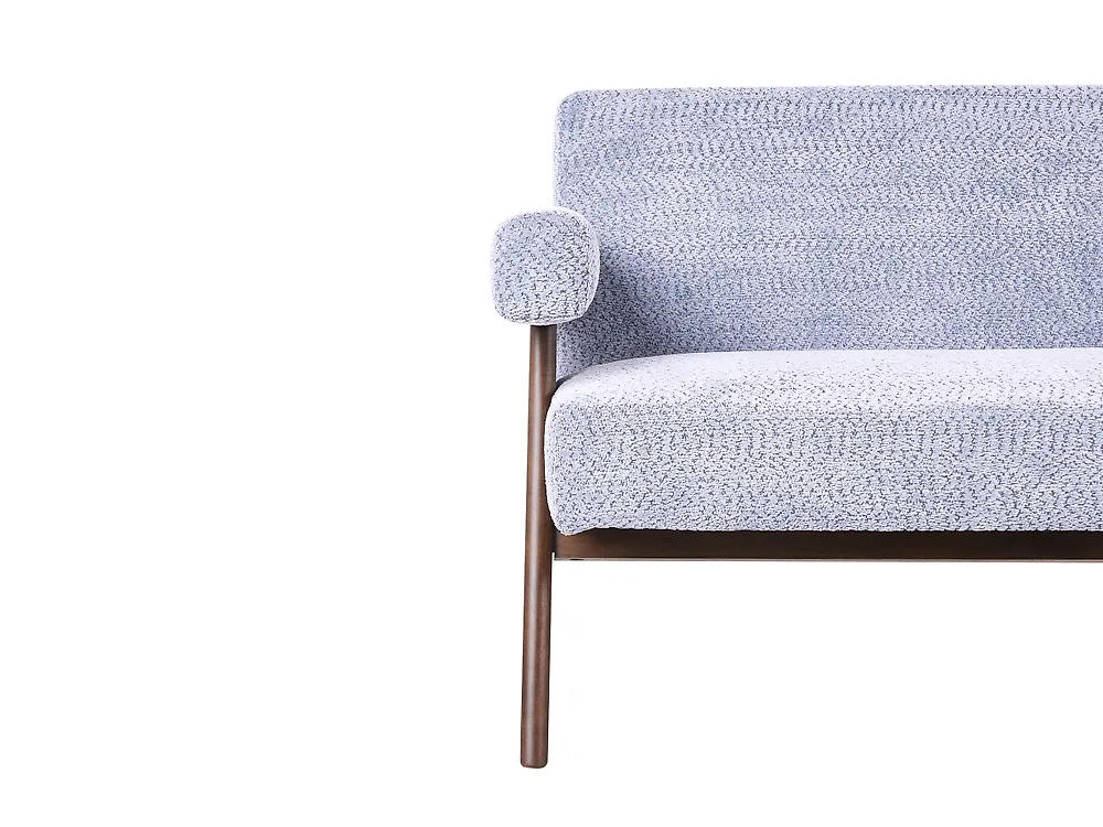 Living Room Set TAMRE Chenille Light Blue/ Dark Brown_1185315