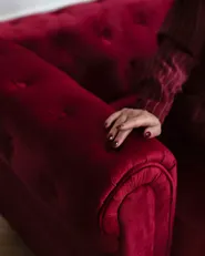 Armchair CHESTERFIELD Velvet Burgundy_1182611
